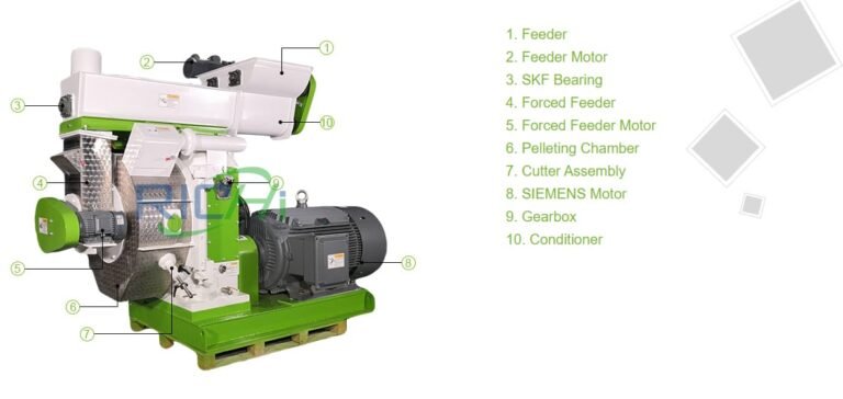 compost granulating machine