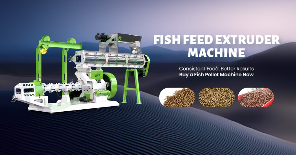 sinking fish feed extruder machine