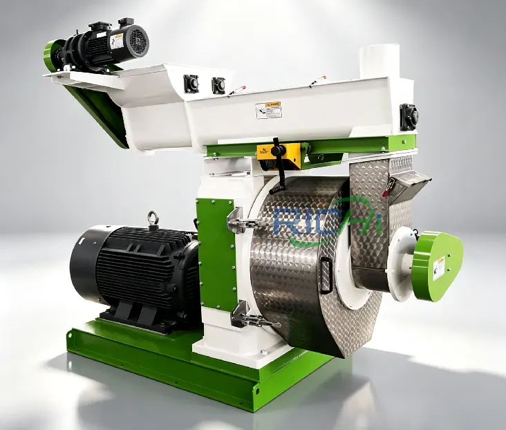 Cow dung pellet making machine to turn cow manure into organic fertilizer pellets
